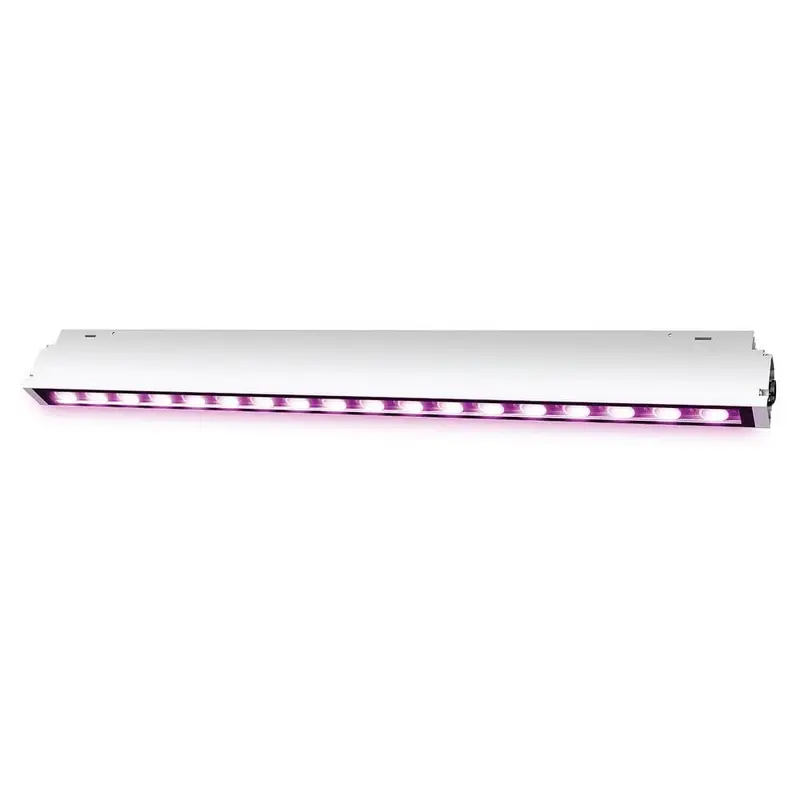 4 ft. 240-Watt Heavy-Duty White Full Spectrum LED Hydroponic Indoor and Outdoor Linkable Vertical Grow Light Fixture6.5 / 23.9 / 60