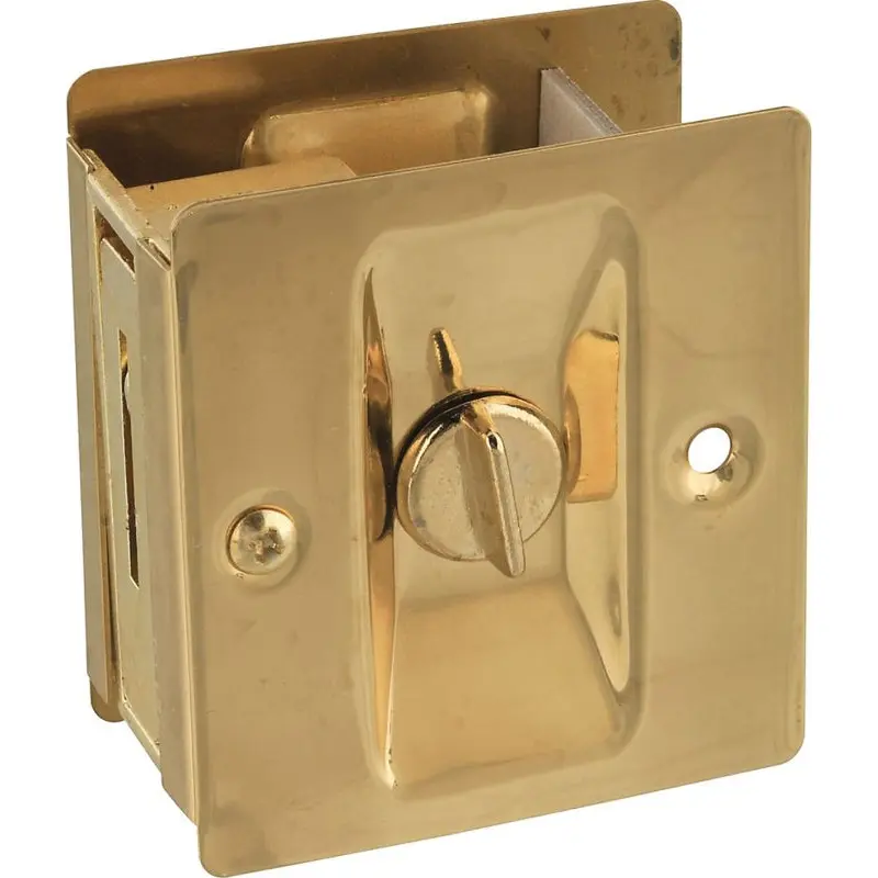 National Hardware V1951 Series N216-077 Privacy, Brass, Brass