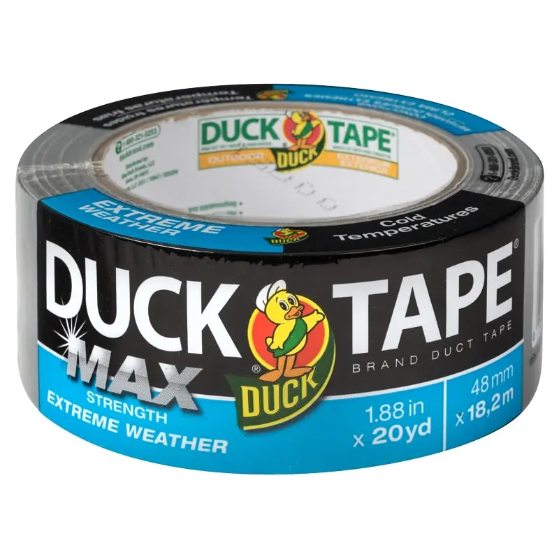 Duck 241635 Duct Tape, 20 yd L, 1.88 in W, Silver