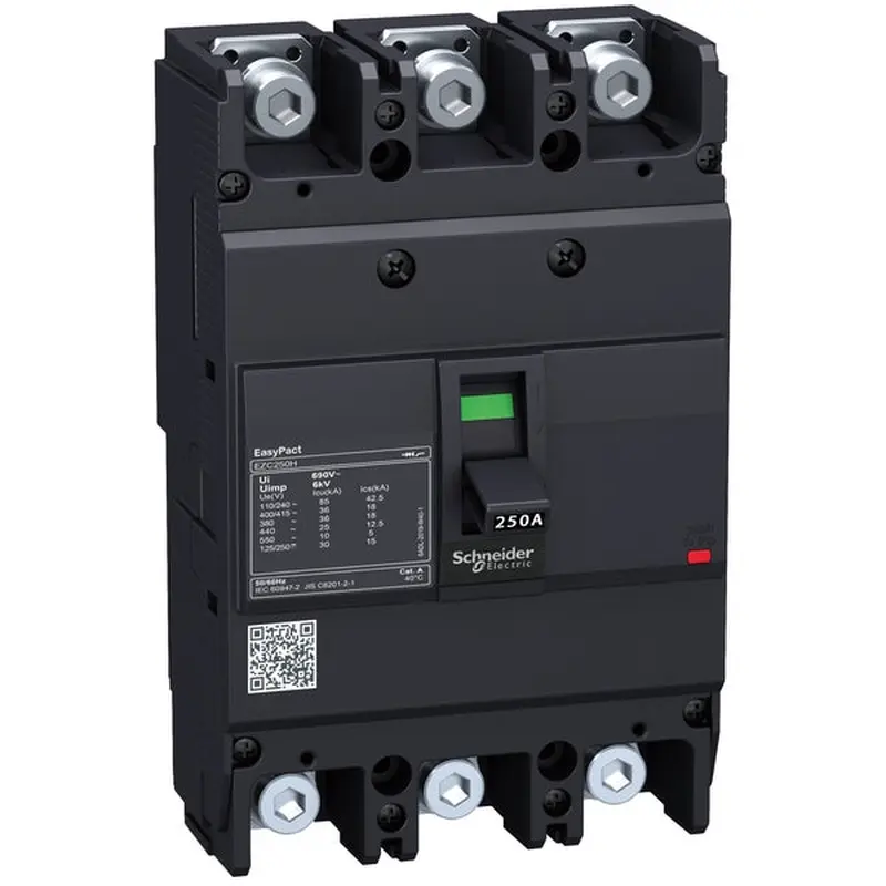 Mccb - ezc250 36ka 415v 3p 250A | EZC250H3250