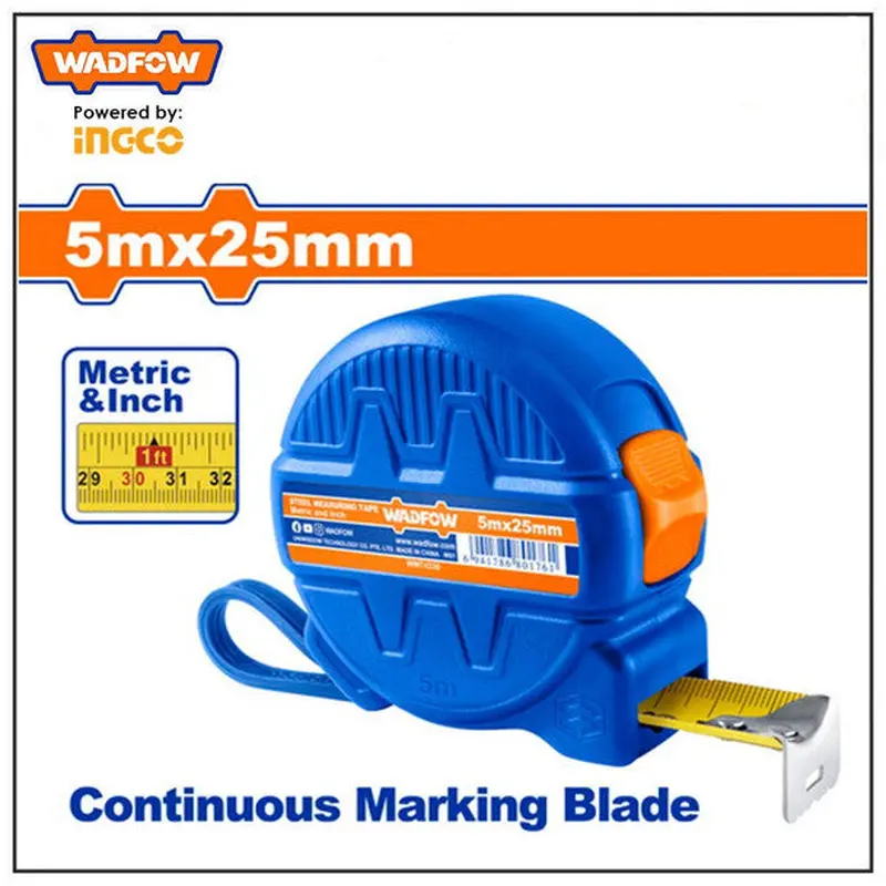 Wadfow Measuring Tape 5m x 25mm