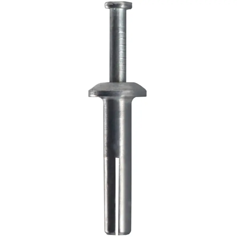 COBRA ANCHORS 383V Drive Nail-In Anchor, 1/4 in Dia, 1 in L, Die-Cast Zinc