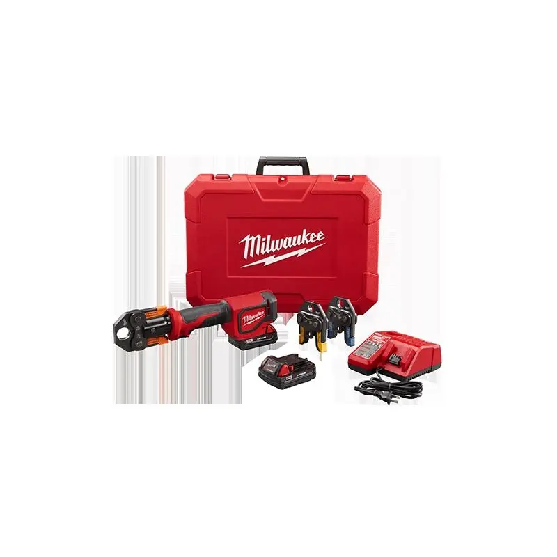Milwaukee 2674-22P M18 Short Throw Press Tool Kit w/ Viega PureFlow Jaws