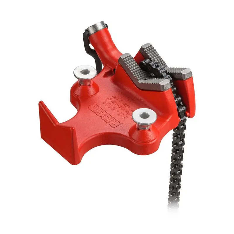 1/8 in. to 8 in. Pipe Capacity, Top-Screw Bench Chain Vise Model BC810A