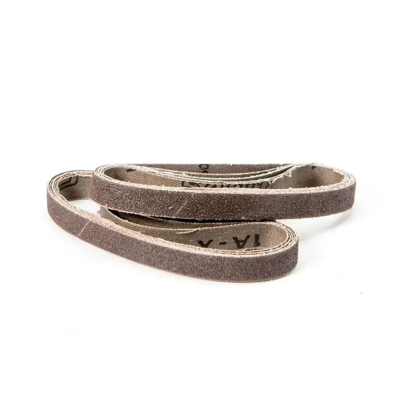 SAIT 3/8in x 13in Aluminum Oxide File Belts - 10pk60