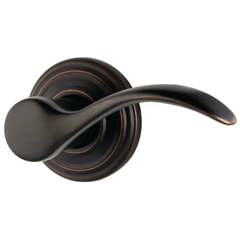 Kwikset Signature Series 788PML 11P RH Half Inactive Dummy Lever, Turnbutton Lock, Venetian Bronze, Zinc, Residential