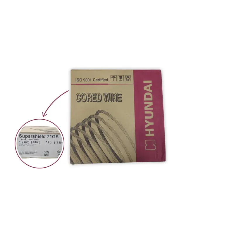 Supershield Self-Shielded Flux-Cored Welding Wire 1.2mm | 71GS 5 kg