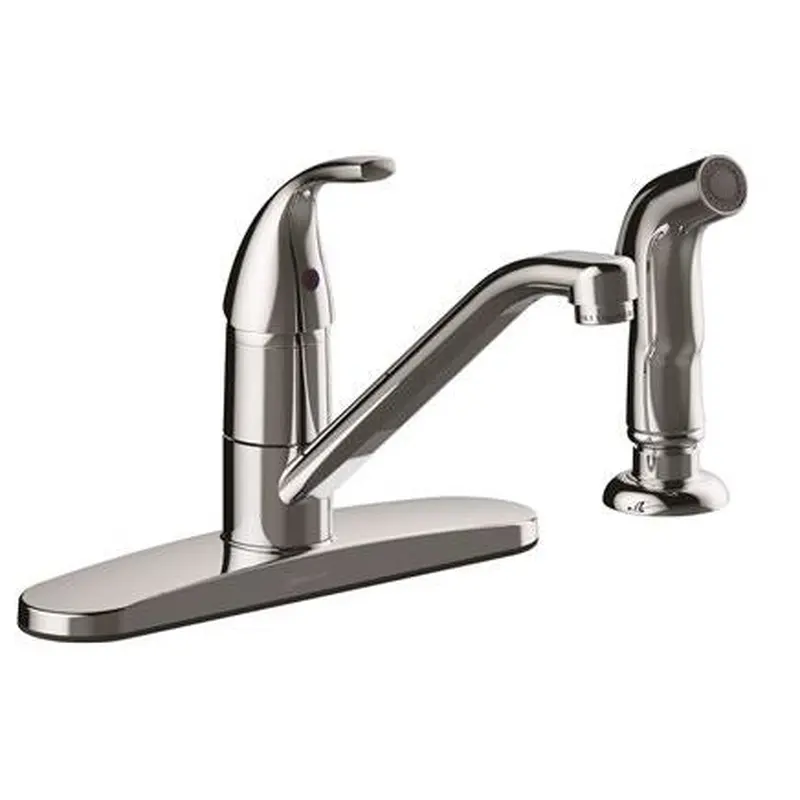 Seasons Anchor Point Single-Handle Standard Kitchen Faucet With Side Spray in ChromeChrome