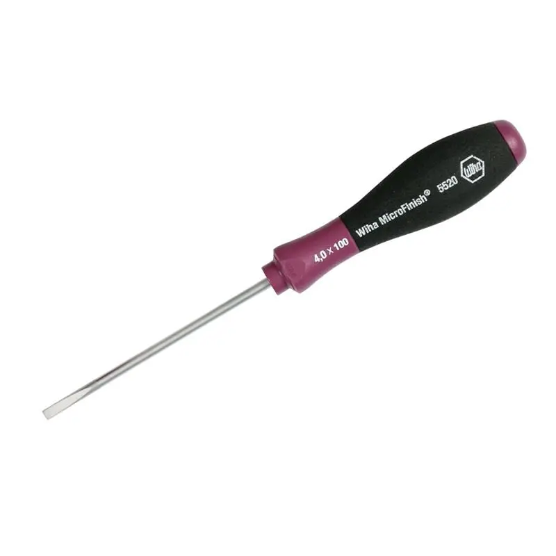 Wiha MicroFinish Slotted Driver 10 x 200mm