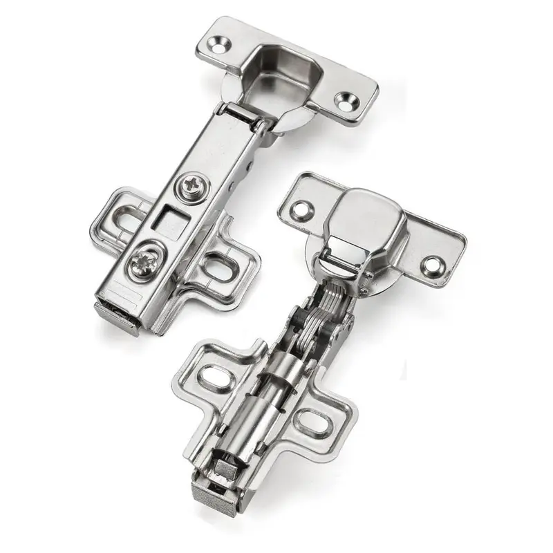 110-Degree Chrome Half Overlay Soft Close European Hinge (1-Pair)0.08 / pair