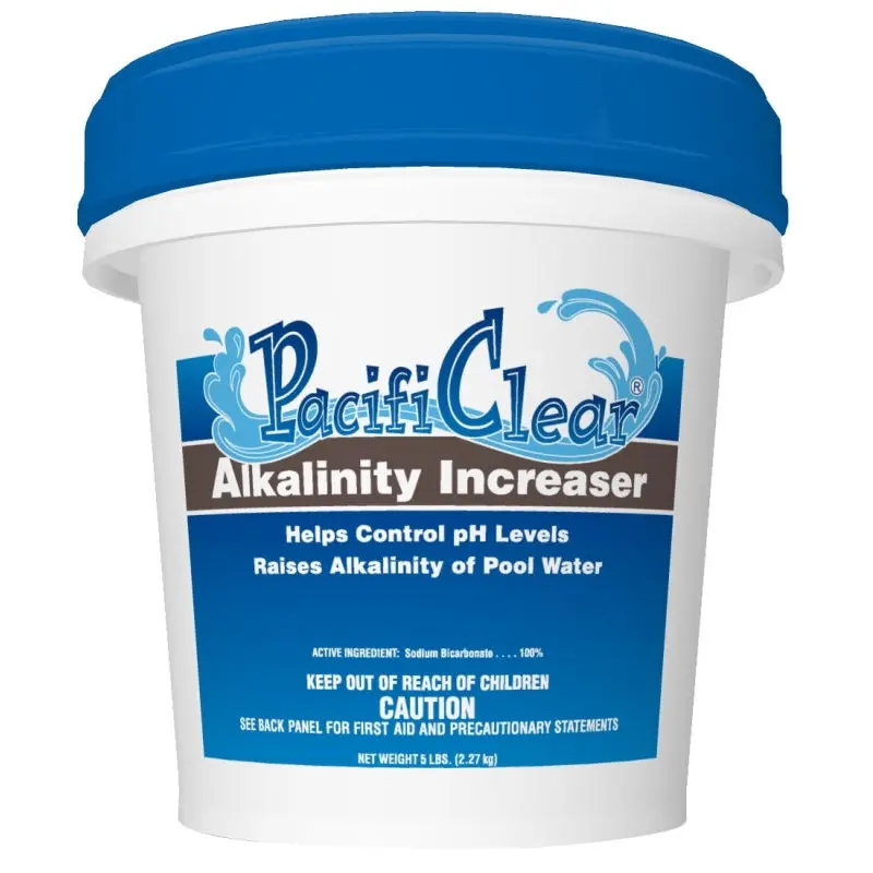 PacifiClear F085005040PC Alkalinity Increaser, Granular, 5 lb Pail