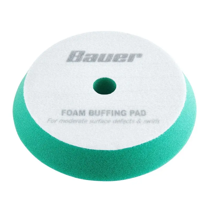 6 in.  Medium Foam Polishing Pad  - Green