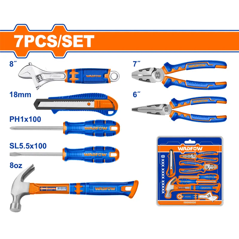 Buildmate Wadfow Hand Tools Set 7pcs