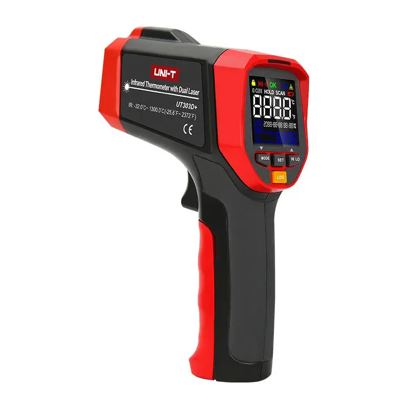 UNI-T Infrared Thermometer -32C1300C Dual Laser | UT303D 