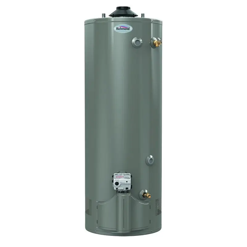 Richmond 6G50-38FN4 Water Heater, Natural Gas, 50 gal Tank, 38,000 Btu