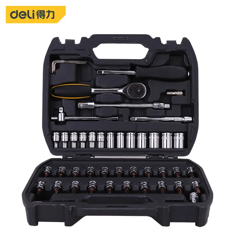 Deli 46PCS 6.3mm Socket Set | DL1046
