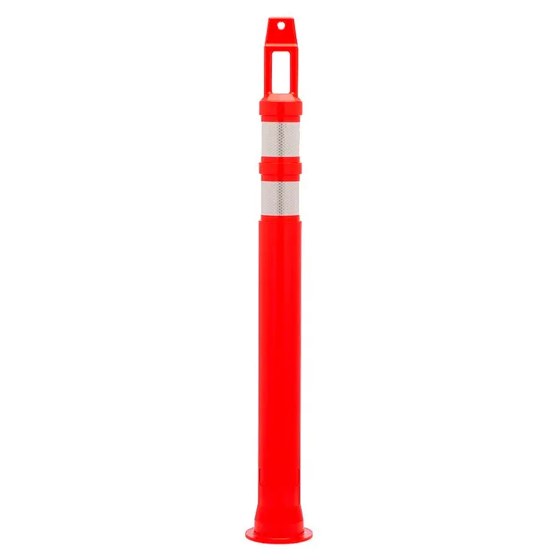 JBC D-TOP 3M D-Top Delineator, 42 in H Cone, Polyethylene Cone, Red Orange Cone