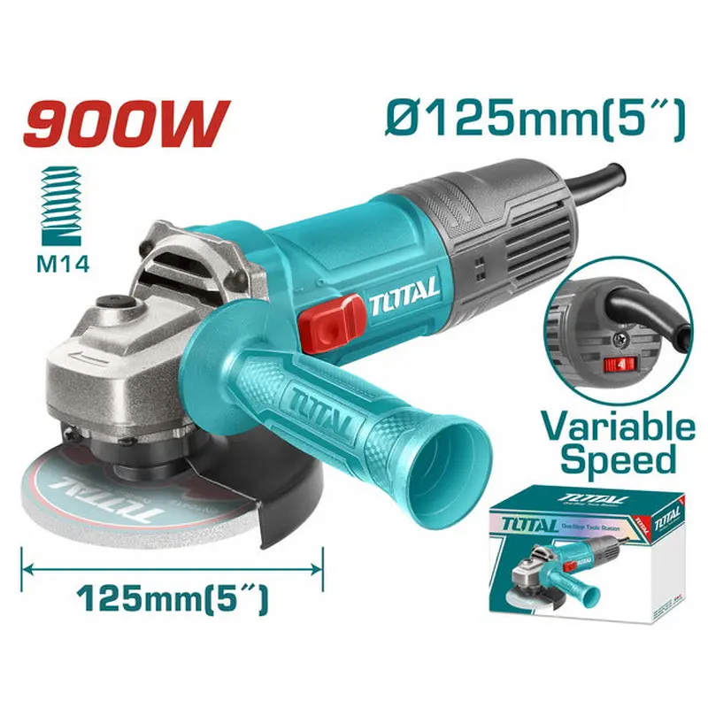 Total Angle Grinder 900W 125mm