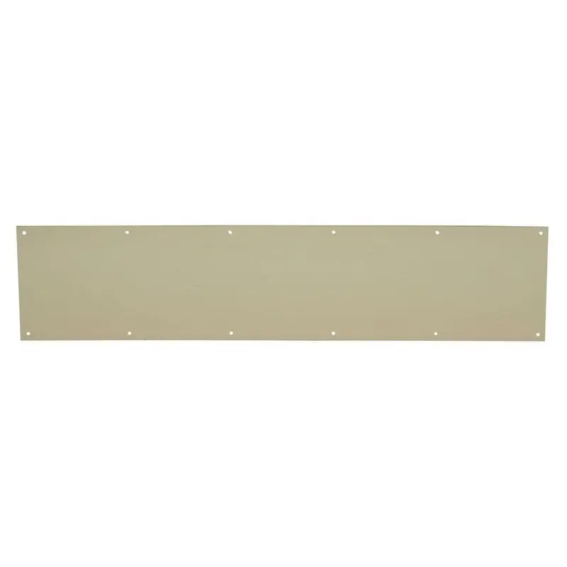 6 in. x 30 in. Bright Brass Kick Plate
