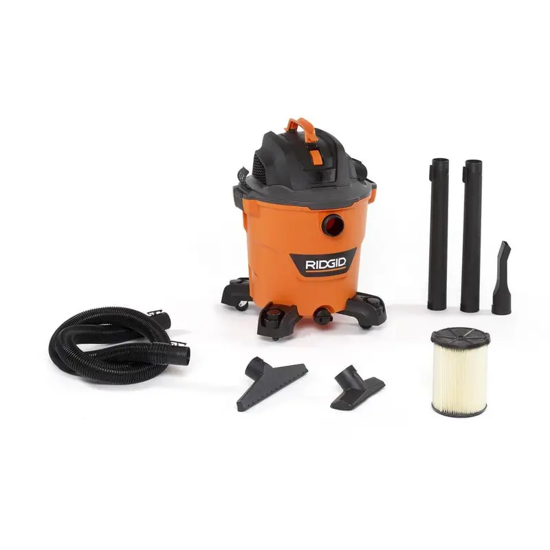 12 Gal. 5.0-Peak HP NXT Wet/Dry Shop Vacuum with Filter, Hose and Accessoriesw/ Vacuum Pump   Wet Filter (1) / 22 / 12