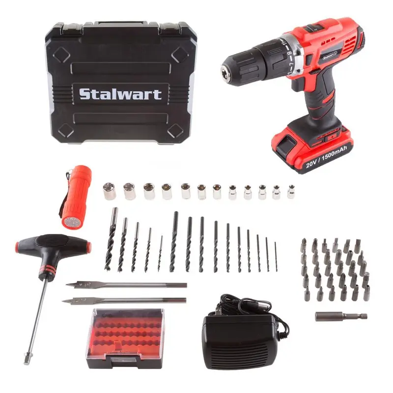 20-Volt Lithium Ion 1/2 in. 2 Speed Hammer Drill Set7.5 / each