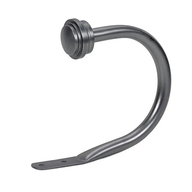 allen   roth 2-Pack Gunmetal Curtain Holdbacks