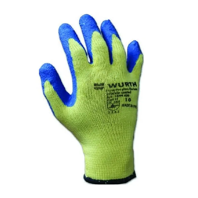 Latex crinkle Glove - blue