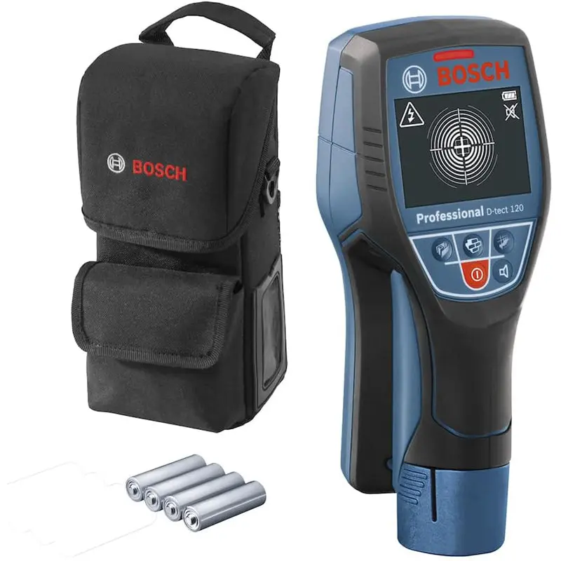 Wall Scanner - AA batteries   pouch - Professional | D-Tect 120