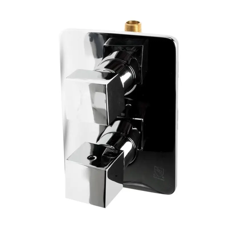 ALFI brand Polished Chrome 4-Spray Shower Bar System