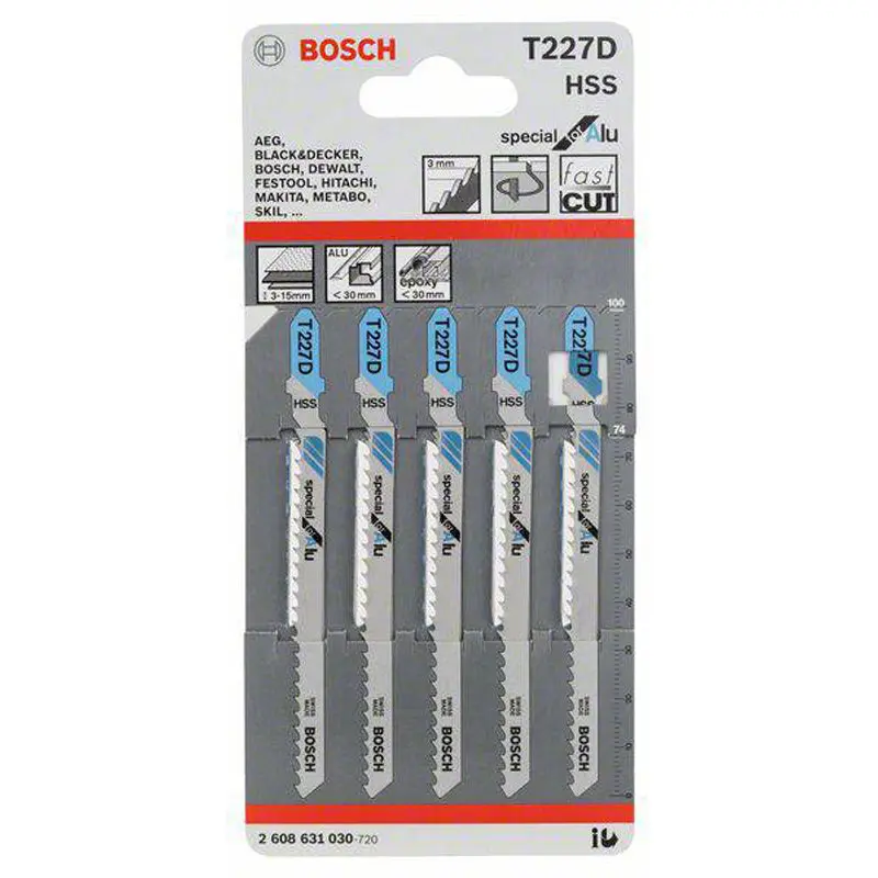 JSB Set T 227D Special for Aluminum 5pcs
