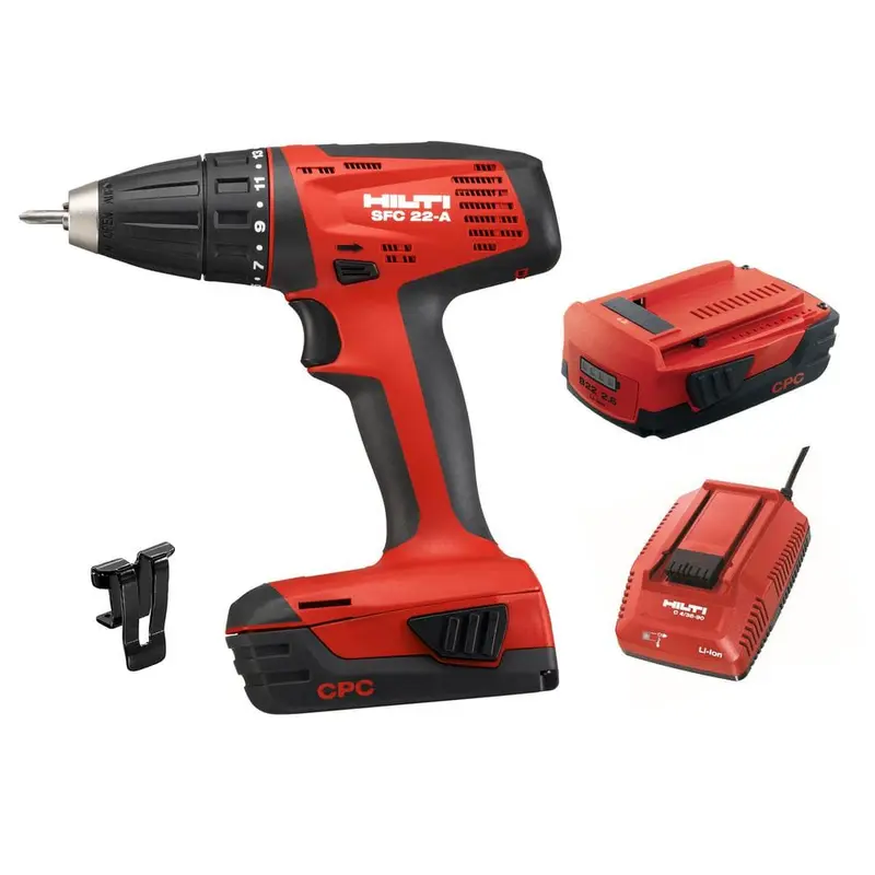 22-Volt Lithium-Ion 1/2 in. Cordless Compact Drill Driver SFC 22 Kit (No Bag)3.7 / each