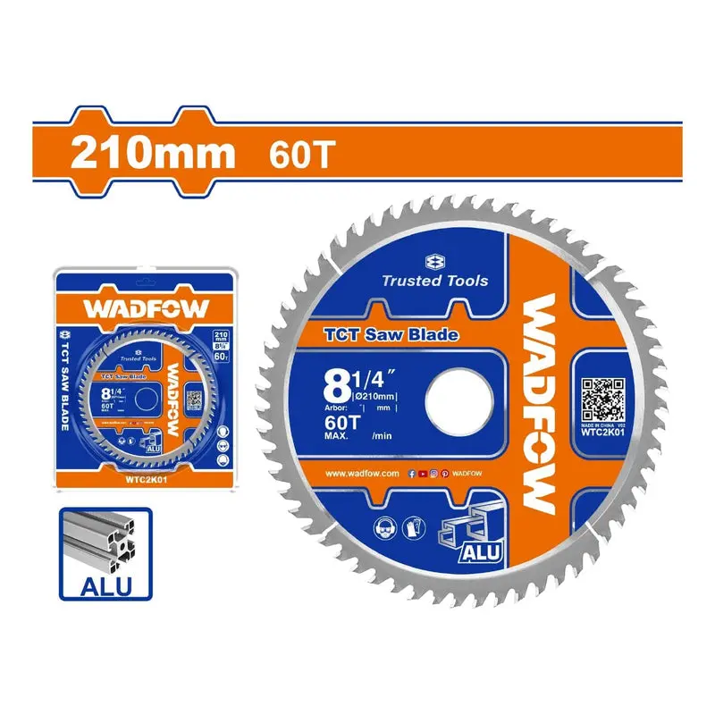 TCT 8 1/4 60T Wood Cutting Disc