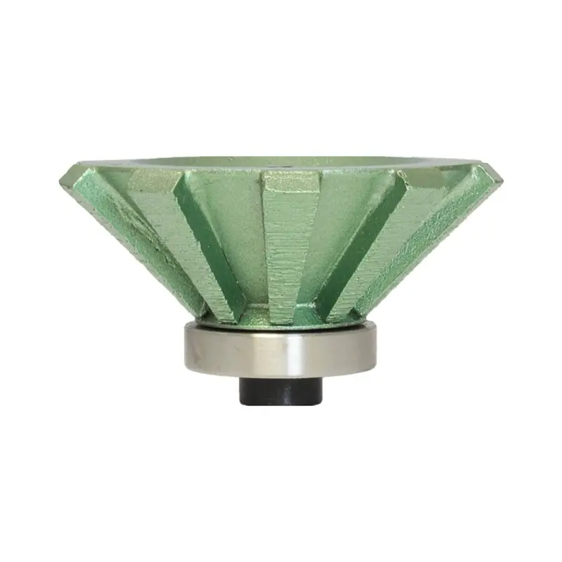 APEXX Shape E Segmented Router Bits - 45-degree Bevel Edge