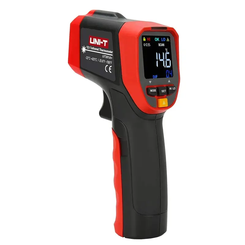 UNI-T Infrared Thermometer -32C420C Single Laser | UT301A 