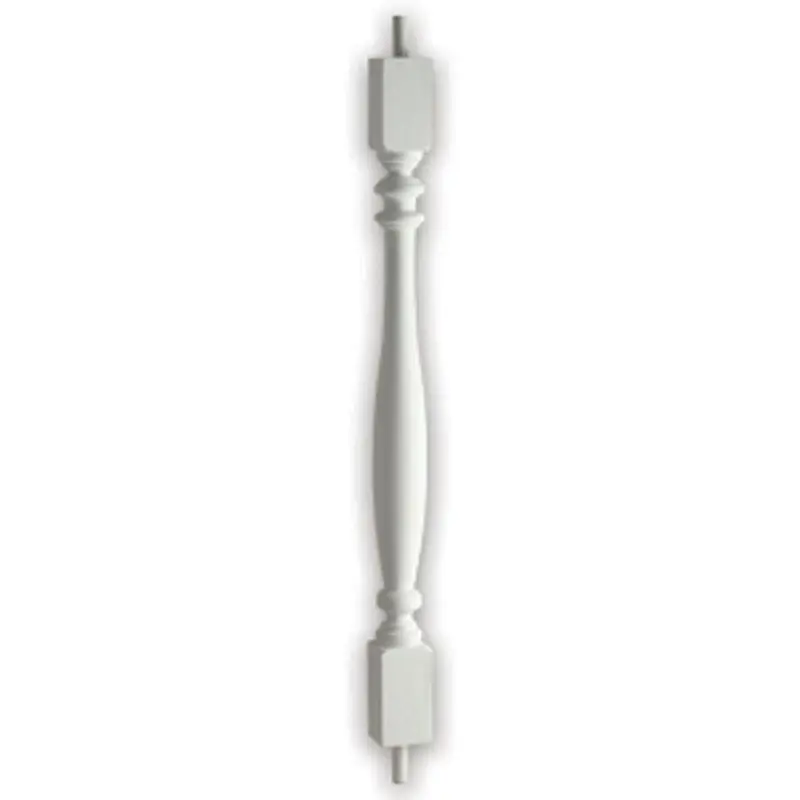 24 in. x 4-1/2 in. x 4-1/2 in. Polyurethane Ashley Baluster for 7 in. Balustrade System0.8 / each