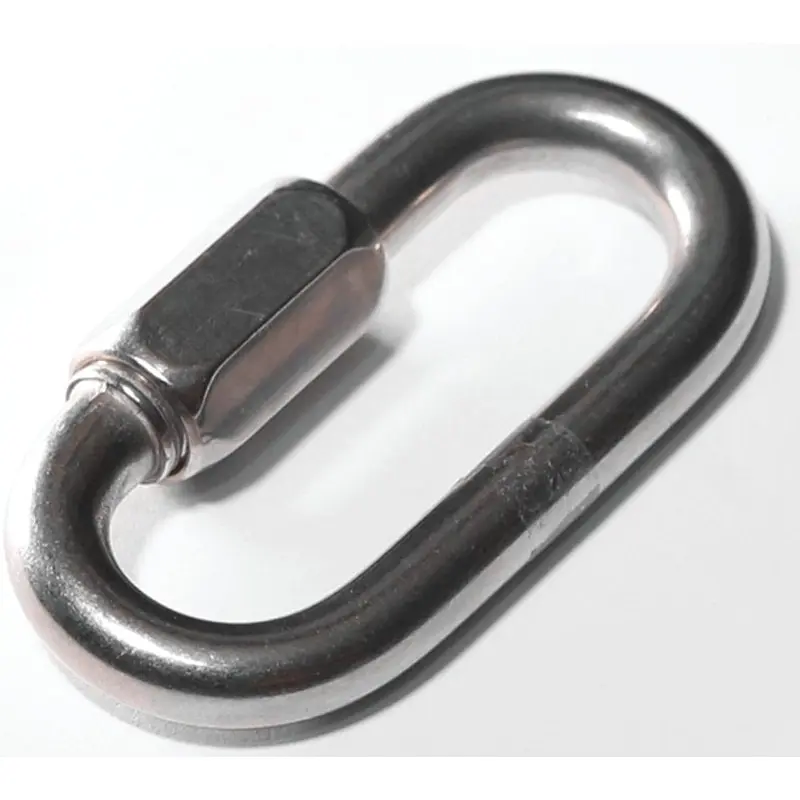 BARON 7350T-1/2 Quick Link, 1/2 in, 2860 lb Working Load, Steel, Zinc