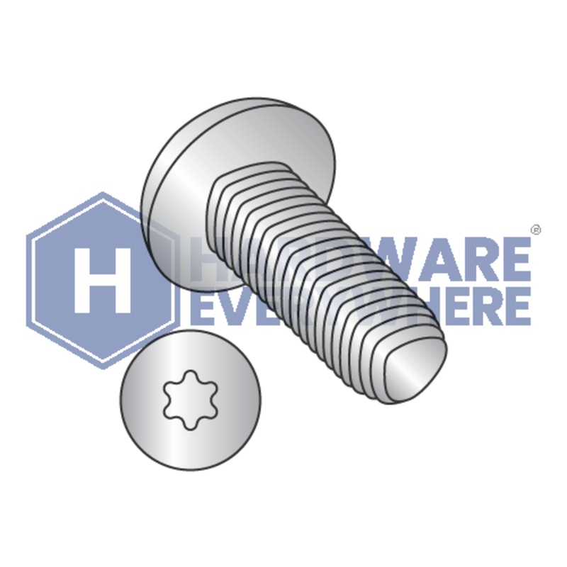 4-40 X 3/8 Thread Forming Screws / Torx / Pan Head / 18-8 Stainless / Plain / Taptite Alternate