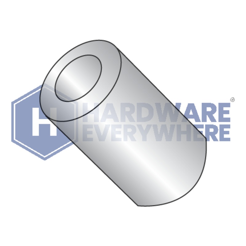 8 x 1 ROUND SPACERS / Stainless Steel / Plain FUL163378748437