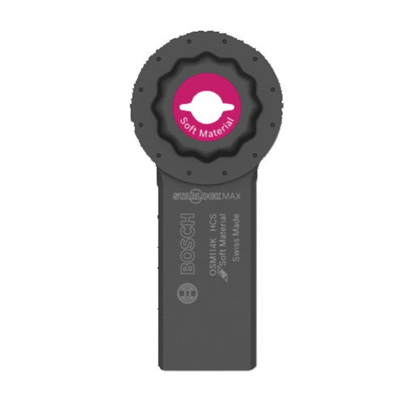 BOSCH OSM114K Oscillating Multi-Tool Sealant Knife, Rectangular Blade, 5-1/4 in L Blade, 1-1/4 in W Blade, 1-Piece