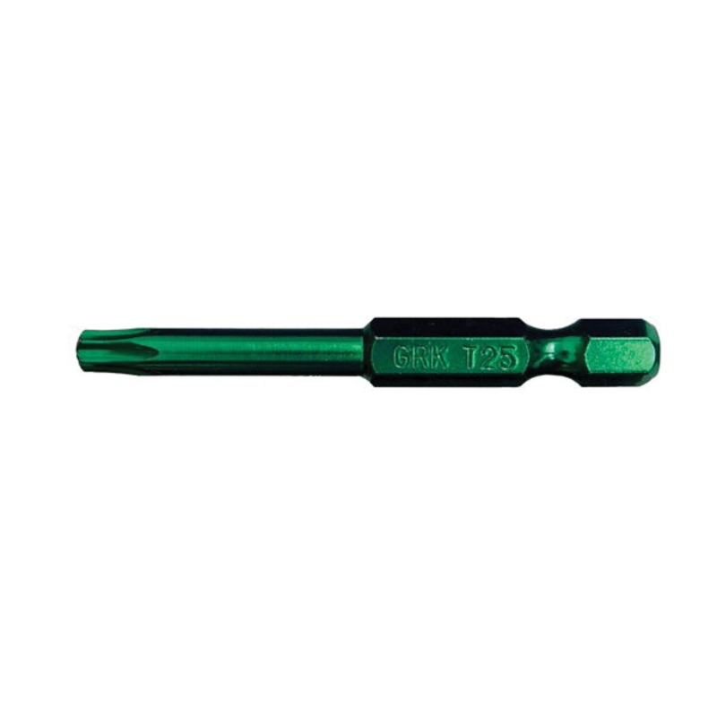 GRK FASTENERS 187443 Drive Bit, Star Point, T25 Point, 2 in OAL