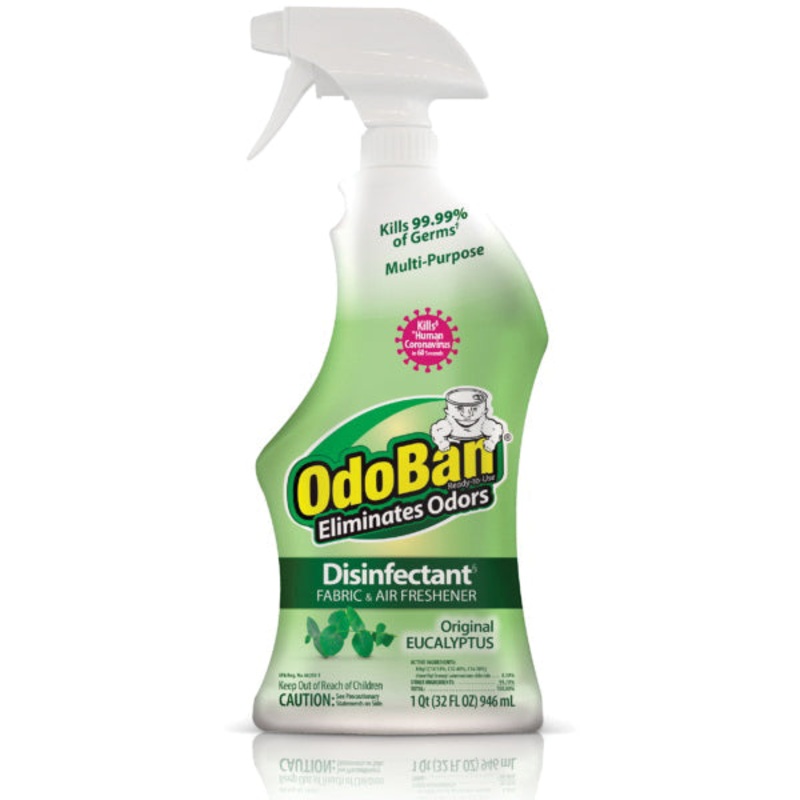 OdoBan 910061-Q6 Disinfectant, 1 qt, Liquid, Ready-to-Use