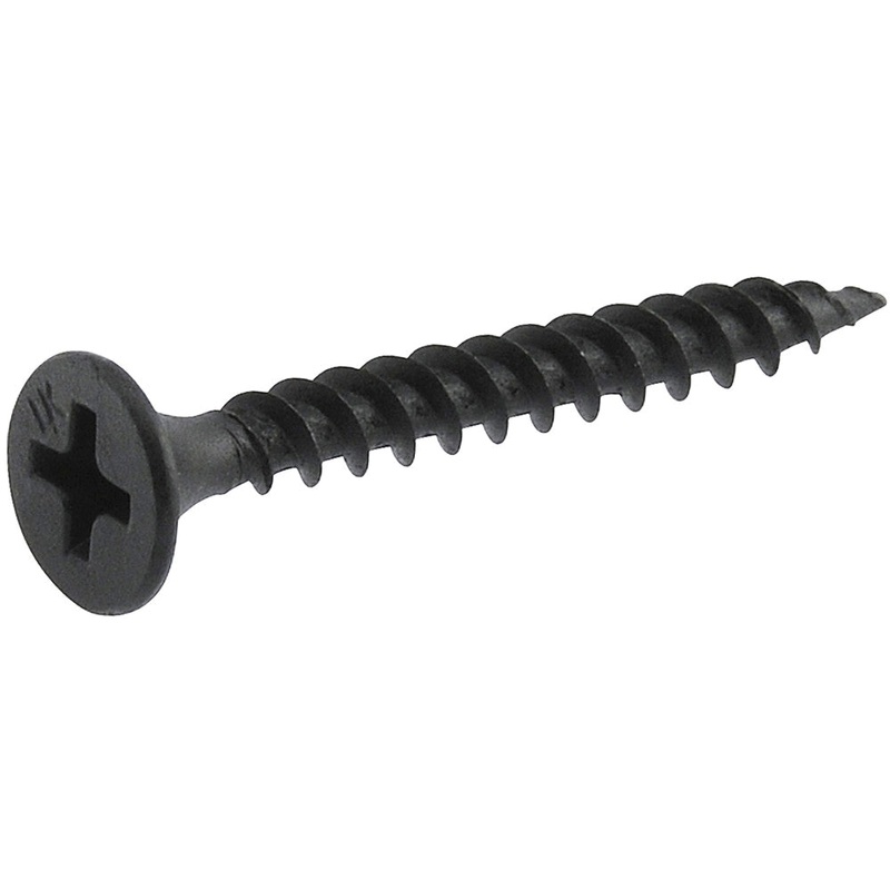 The Project Center 47655 Interior Drywall Screw, #6-40 Thread, Fine Thread, Phillips Drive, #2 Drive, Bugle Head